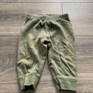 Olive green Carters pants 6M